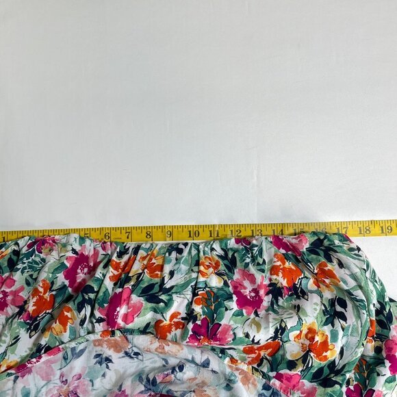 Savanna Jane Life of the Party Jumpsuit Womens 1X‎ Floral Strapless Lightweight - Picture 10 of 11